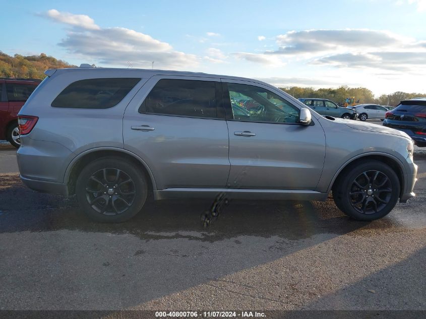 2016 Dodge Durango R/T VIN: 1C4SDJCT1GC409755 Lot: 40800706