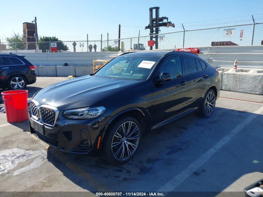 VIN 5UX33DT07N9L78311 2022 BMW X4 XDRIVE30I