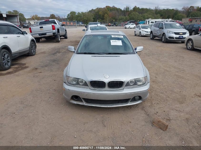 2004 BMW 330Ci VIN: WBABD53414PD98048 Lot: 40800717