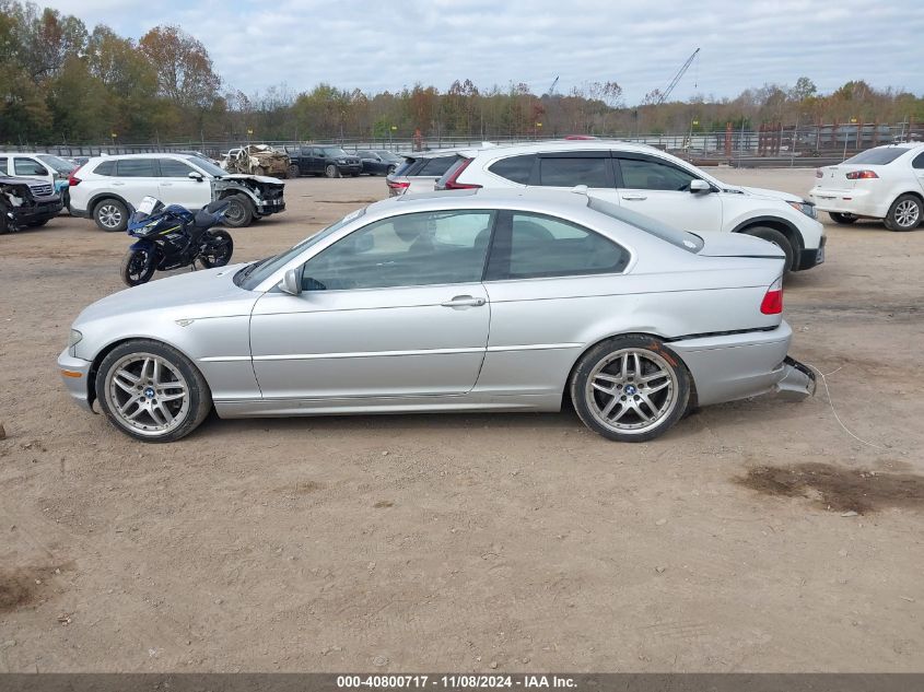 2004 BMW 330Ci VIN: WBABD53414PD98048 Lot: 40800717