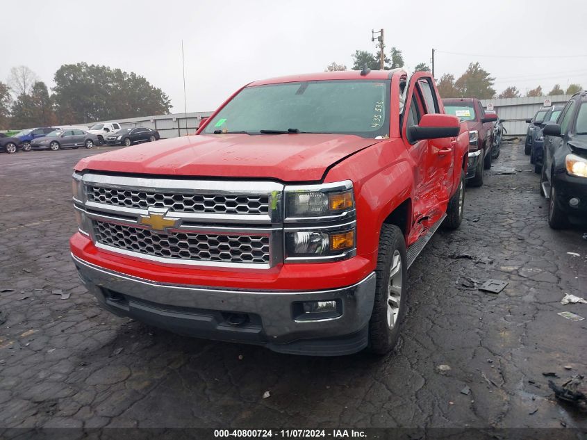 2015 Chevrolet Silverado 1500 1Lt VIN: 3GCUKREC1FG435536 Lot: 40800724