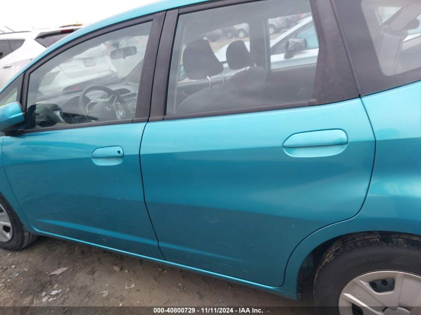 2012 Honda Fit VIN: JHMGE8H37CC021359 Lot: 40800729