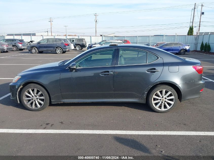 2009 Lexus Is 250 VIN: JTHCK262295028523 Lot: 40800740