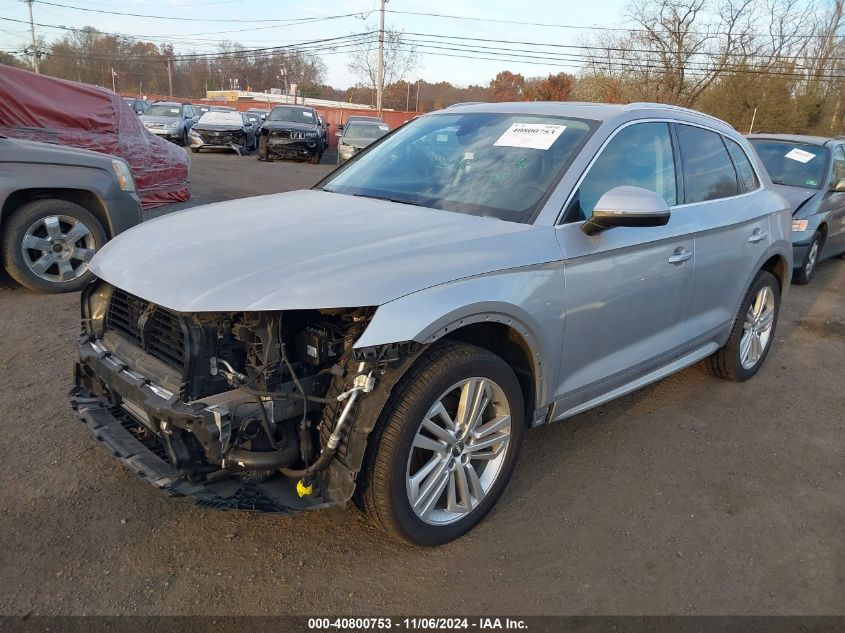 2020 Audi Q5 Premium Plus 45 Tfsi Quattro S Tronic VIN: WA1BNAFY3L2059818 Lot: 40800753