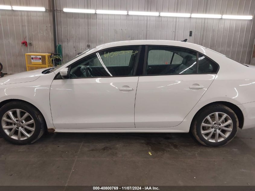 2011 Volkswagen Jetta 2.5L Se VIN: 3VWBZ7AJ4BM398034 Lot: 40800769