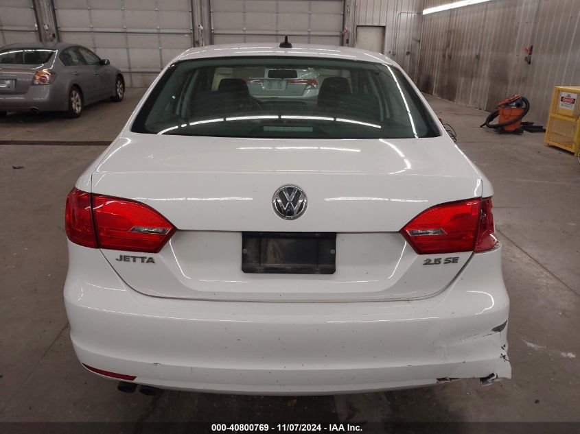 2011 Volkswagen Jetta 2.5L Se VIN: 3VWBZ7AJ4BM398034 Lot: 40800769