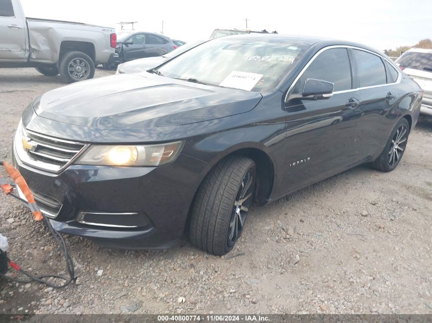 2014 Chevrolet Impala 2Lt VIN: 2G1125S39E9224022 Lot: 40800774