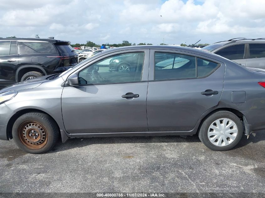 2019 Nissan Versa 1.6 S+ VIN: 3N1CN7AP1KL817747 Lot: 40800785