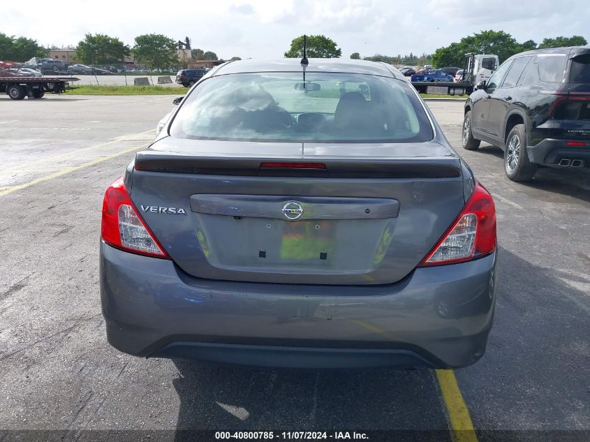 2019 Nissan Versa 1.6 S+ VIN: 3N1CN7AP1KL817747 Lot: 40800785