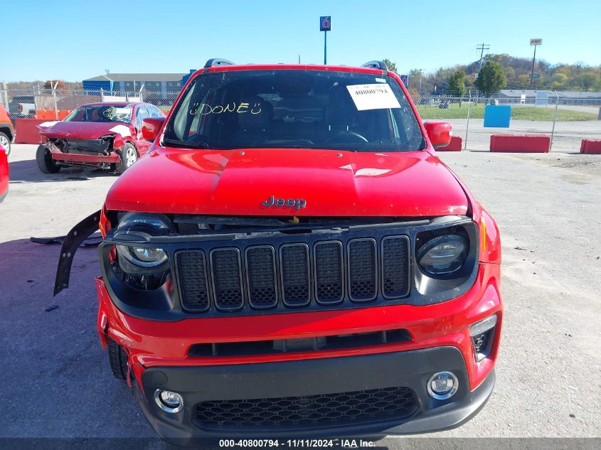 2019 Jeep Renegade Limited 4X4 VIN: ZACNJBB13KPK24779 Lot: 40800794