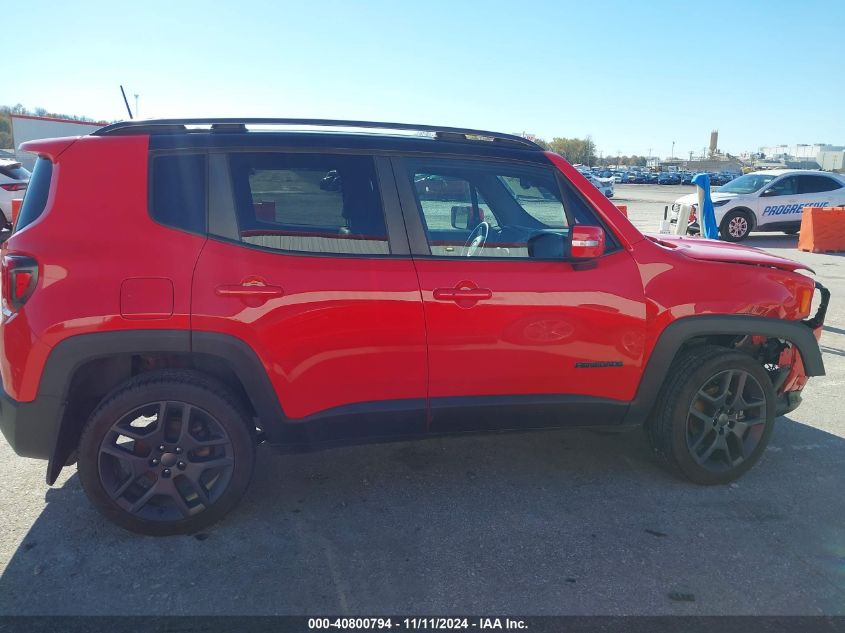 2019 Jeep Renegade Limited 4X4 VIN: ZACNJBB13KPK24779 Lot: 40800794