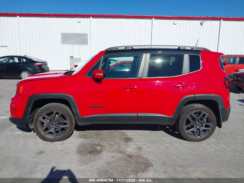 2019 Jeep Renegade Limited 4X4 VIN: ZACNJBB13KPK24779 Lot: 40800794