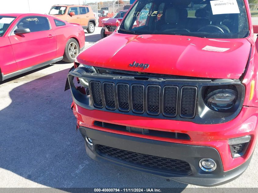 2019 Jeep Renegade Limited 4X4 VIN: ZACNJBB13KPK24779 Lot: 40800794