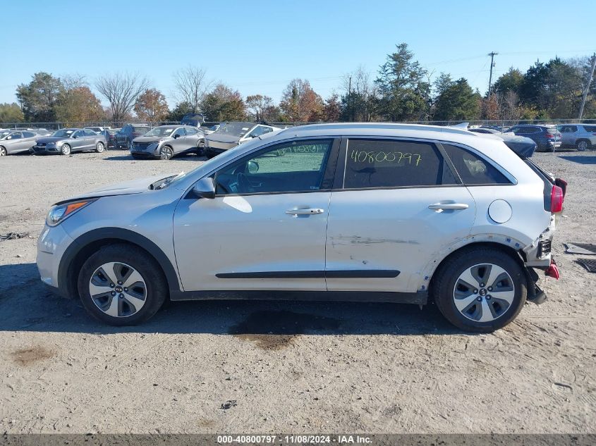 2018 Kia Niro Lx VIN: KNDCB3LCXJ5207479 Lot: 40800797