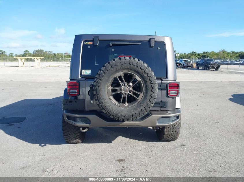 2016 Jeep Wrangler Unlimited 75Th Anniversary VIN: 1C4BJWEG7GL229265 Lot: 40800809