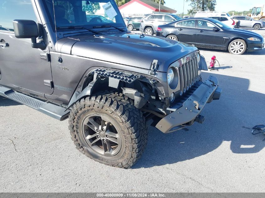 2016 Jeep Wrangler Unlimited 75Th Anniversary VIN: 1C4BJWEG7GL229265 Lot: 40800809