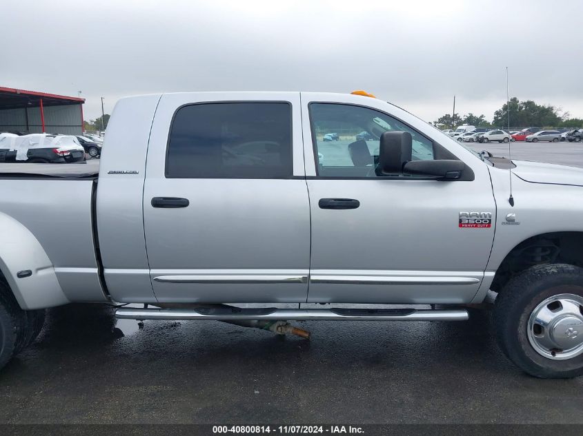 2007 Dodge Ram 3500 Laramie VIN: 3D7MX49A57G794389 Lot: 40800814