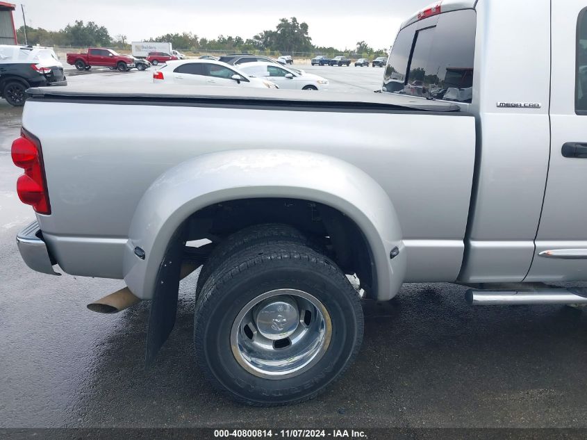 2007 Dodge Ram 3500 Laramie VIN: 3D7MX49A57G794389 Lot: 40800814