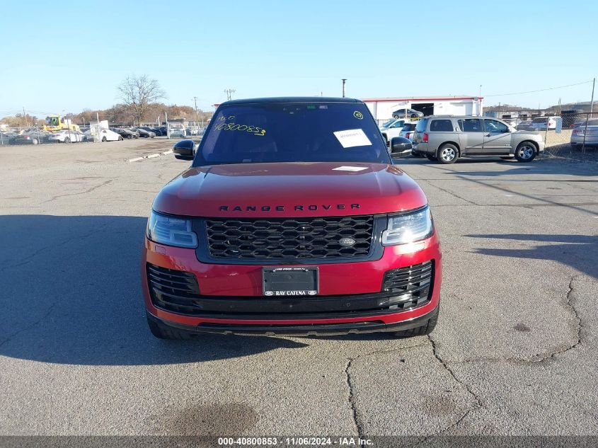 2018 Land Rover Range Rover 3.0L V6 Supercharged Hse VIN: SALGS2SV6JA504358 Lot: 40800853