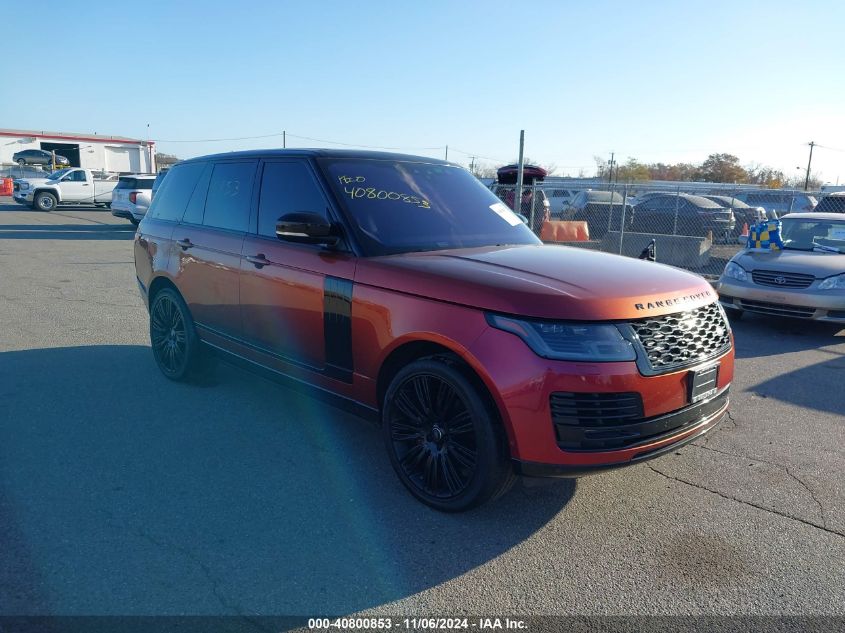 2018 Land Rover Range Rover 3.0L V6 Supercharged Hse VIN: SALGS2SV6JA504358 Lot: 40800853