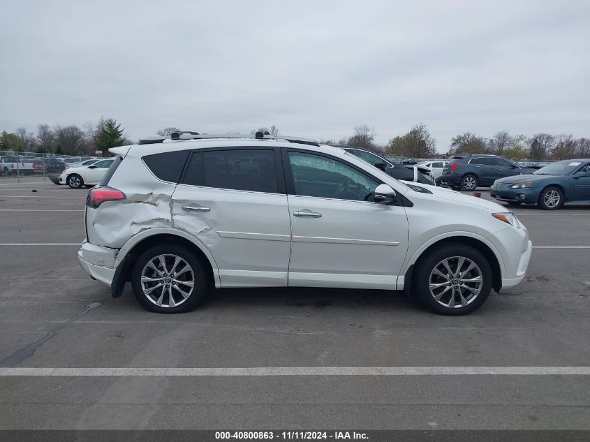 2017 Toyota Rav4 Platinum VIN: 2T3DFREV1HW583937 Lot: 40800863