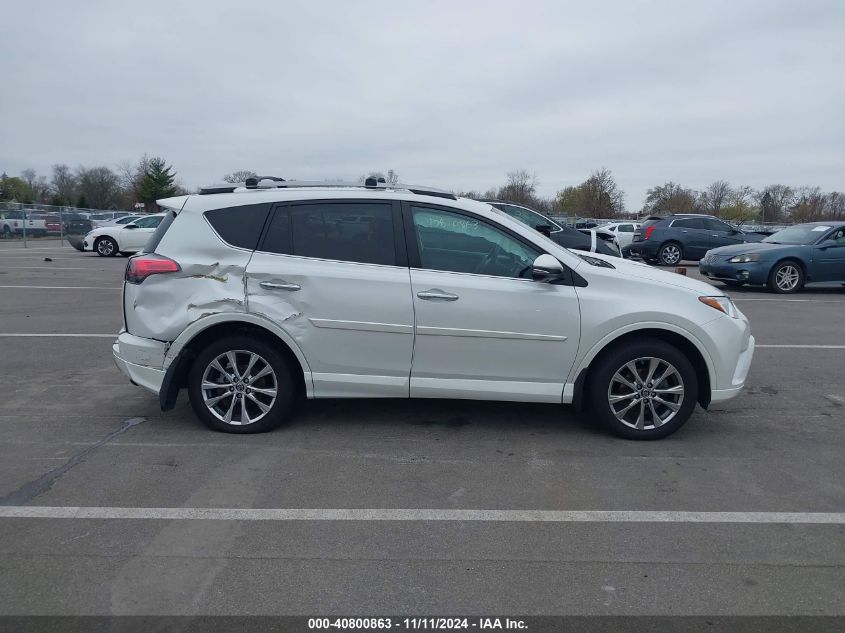 2017 Toyota Rav4 Platinum VIN: 2T3DFREV1HW583937 Lot: 40800863