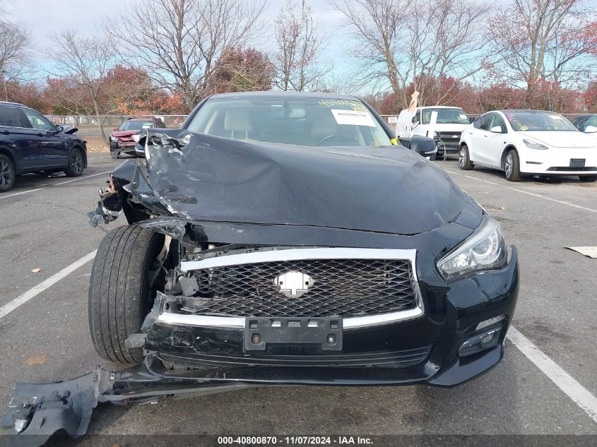 2015 Infiniti Q50 Premium VIN: JN1BV7AR7FM409309 Lot: 40800870