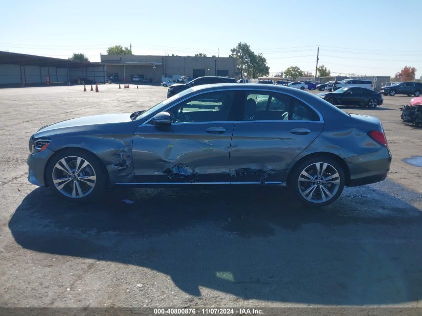 2019 Mercedes-Benz C 300 VIN: 55SWF8DB8KU300343 Lot: 40800876