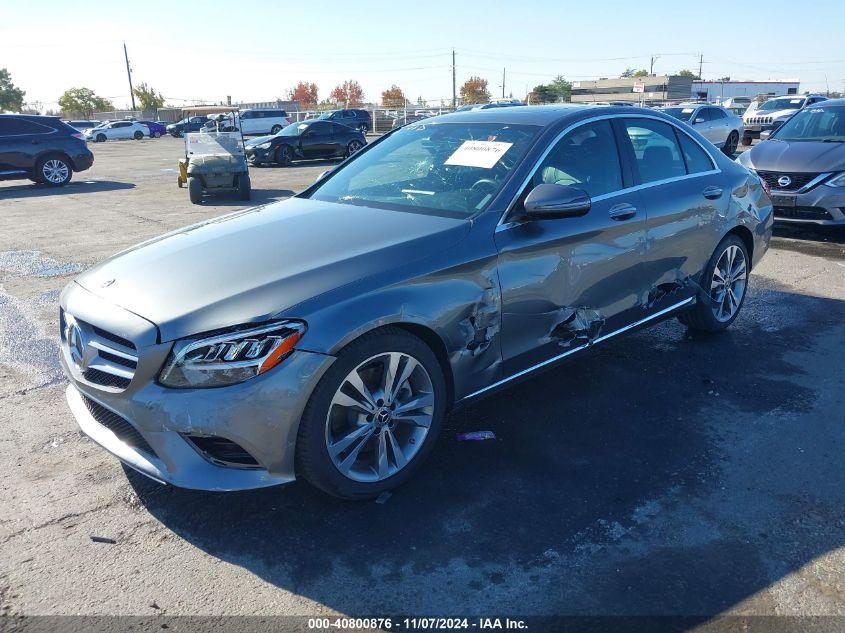 VIN 55SWF8DB8KU300343 2019 Mercedes-Benz C 300 no.2