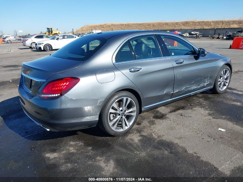 VIN 55SWF8DB8KU300343 2019 Mercedes-Benz C 300 no.4