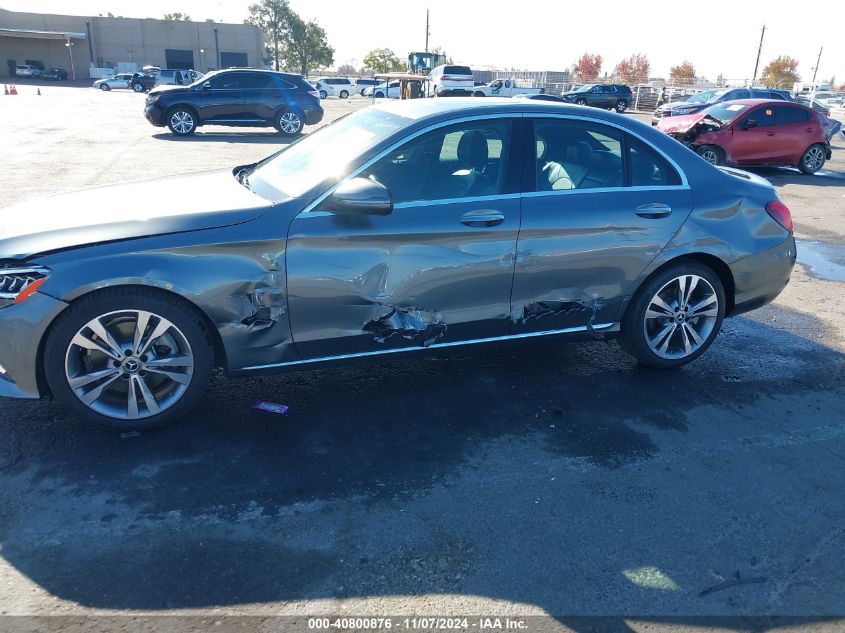 2019 Mercedes-Benz C 300 VIN: 55SWF8DB8KU300343 Lot: 40800876