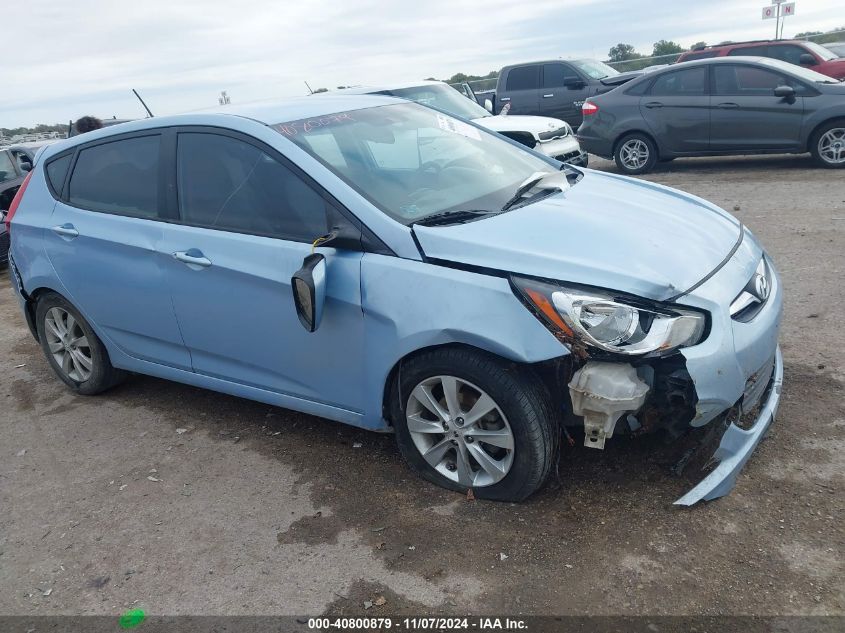 2012 Hyundai Accent Se VIN: KMHCU5AE5CU057666 Lot: 40800879