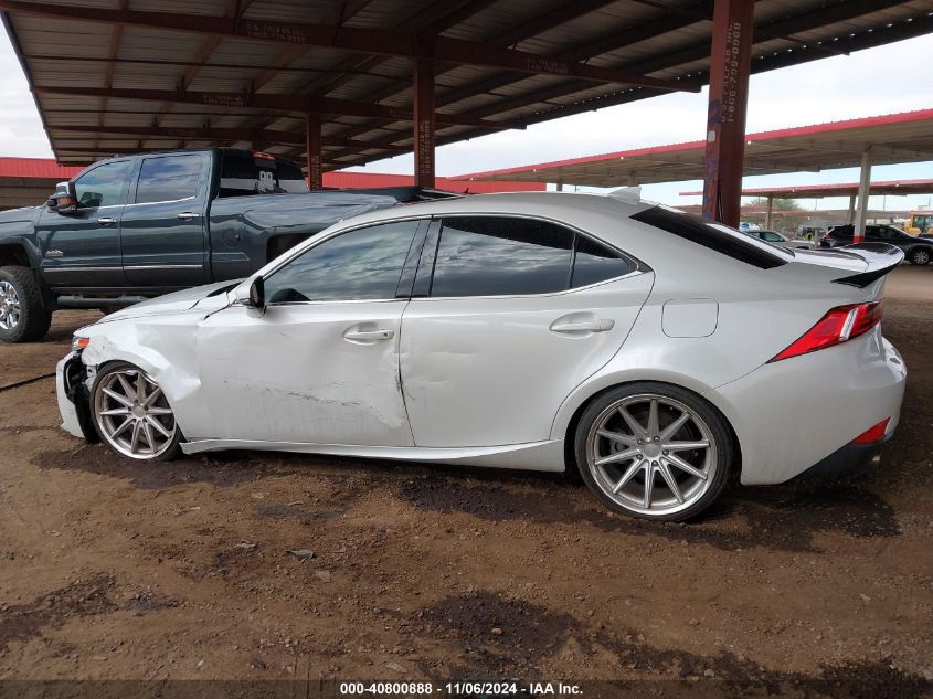 2014 Lexus Is 350 VIN: JTHBE1D21E5000738 Lot: 40800888