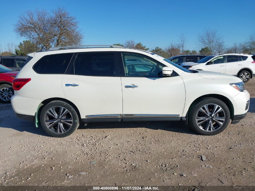 2020 Nissan Pathfinder Platinum 4Wd VIN: 5N1DR2DM0LC592711 Lot: 40800896