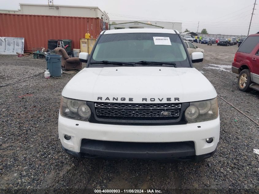 2013 Land Rover Range Rover Sport Hse VIN: SALSK2D44DA776913 Lot: 40800903