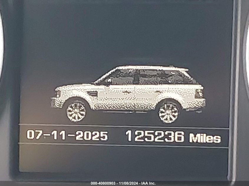 2013 Land Rover Range Rover Sport Hse VIN: SALSK2D44DA776913 Lot: 40800903