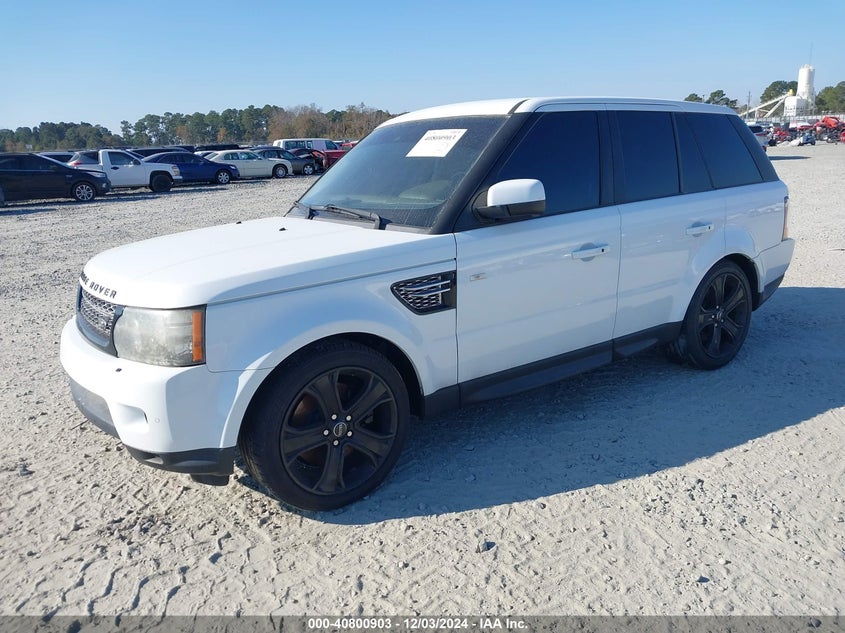 Vin: salsk2d44da776913, lot: 41290418, land rover range rover sport hse 20132