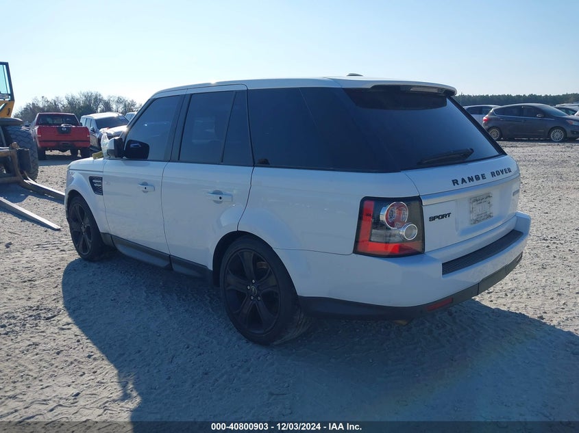Vin: salsk2d44da776913, lot: 41290418, land rover range rover sport hse 20133