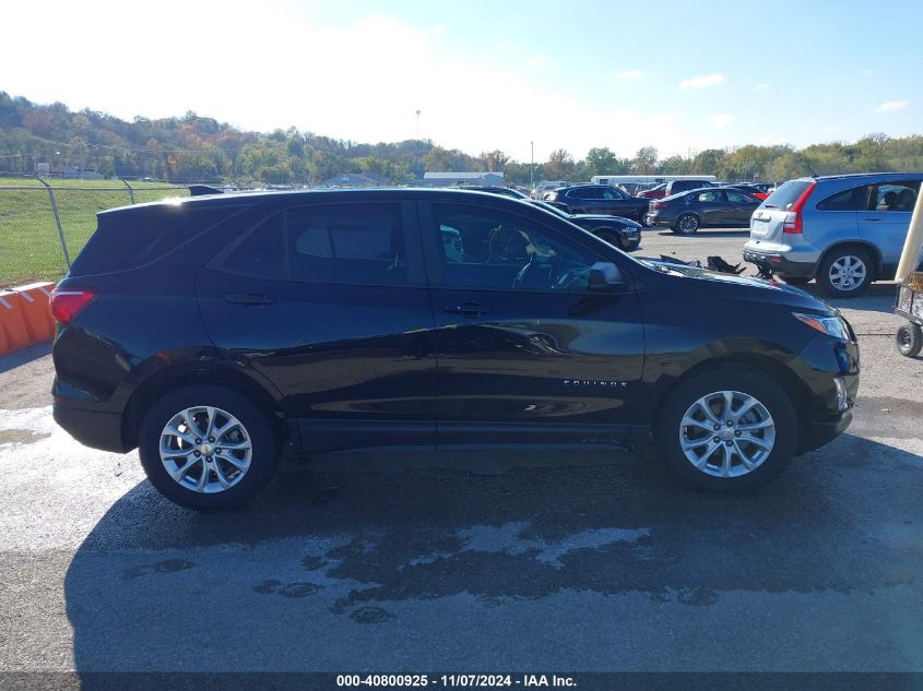 2020 Chevrolet Equinox Fwd Ls VIN: 2GNAXHEV0L6104638 Lot: 40800925