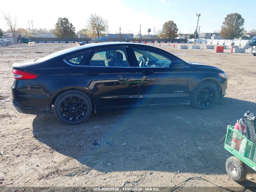 2017 Ford Fusion Hybrid Se VIN: 3FA6P0LU6HR314967 Lot: 40800936