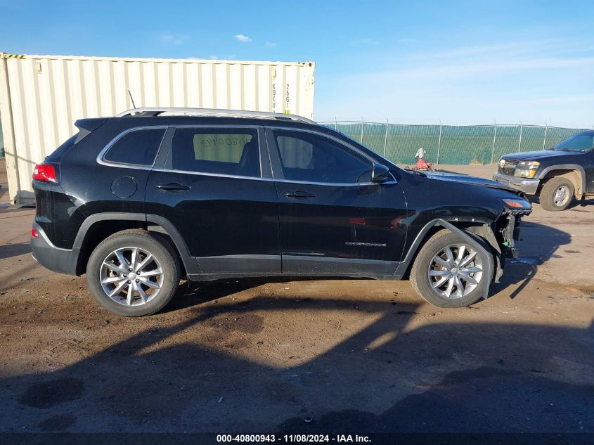 2018 Jeep Cherokee Limited 4X4 VIN: 1C4PJMDB2JD529314 Lot: 40800943