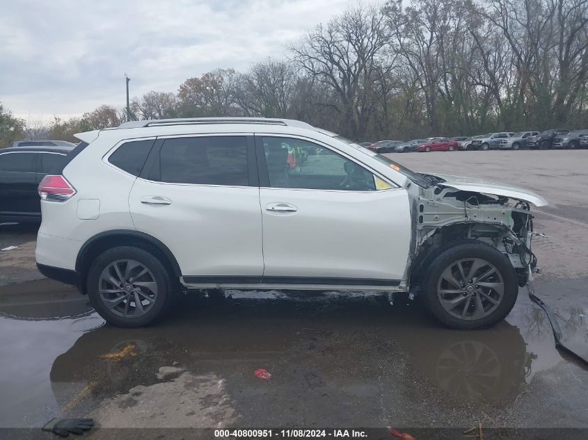 2016 Nissan Rogue Sl VIN: 5N1AT2MV8GC900338 Lot: 40800951