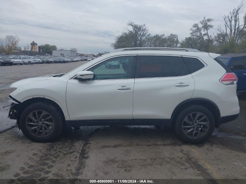 2016 Nissan Rogue Sl VIN: 5N1AT2MV8GC900338 Lot: 40800951