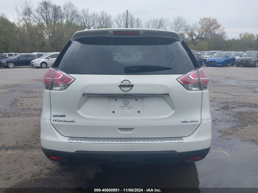 2016 Nissan Rogue Sl VIN: 5N1AT2MV8GC900338 Lot: 40800951