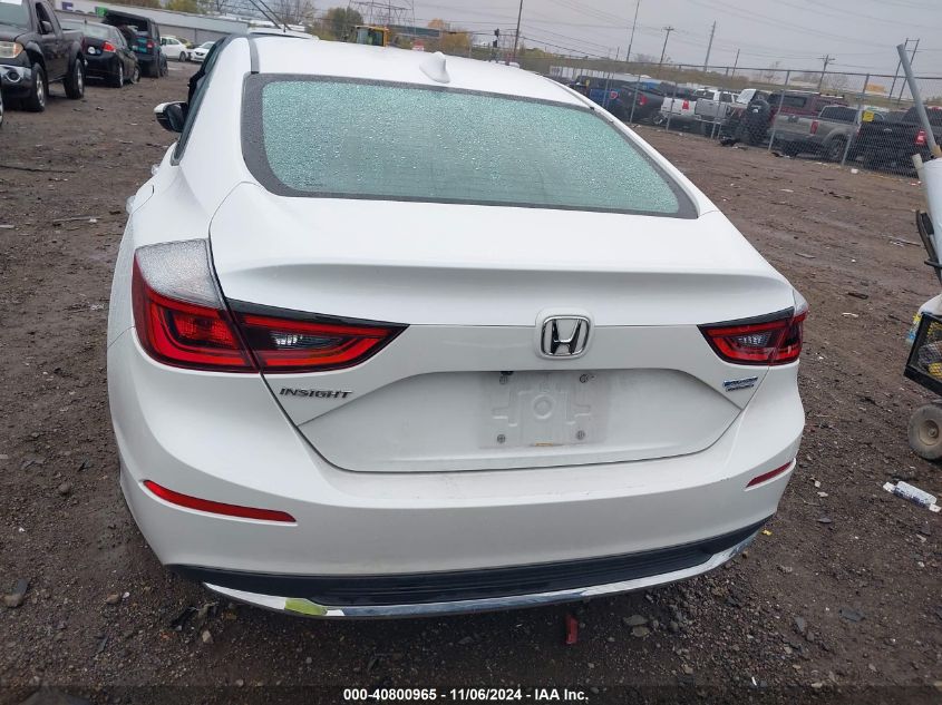 2020 Honda Insight Touring VIN: 19XZE4F94LE007986 Lot: 40800965