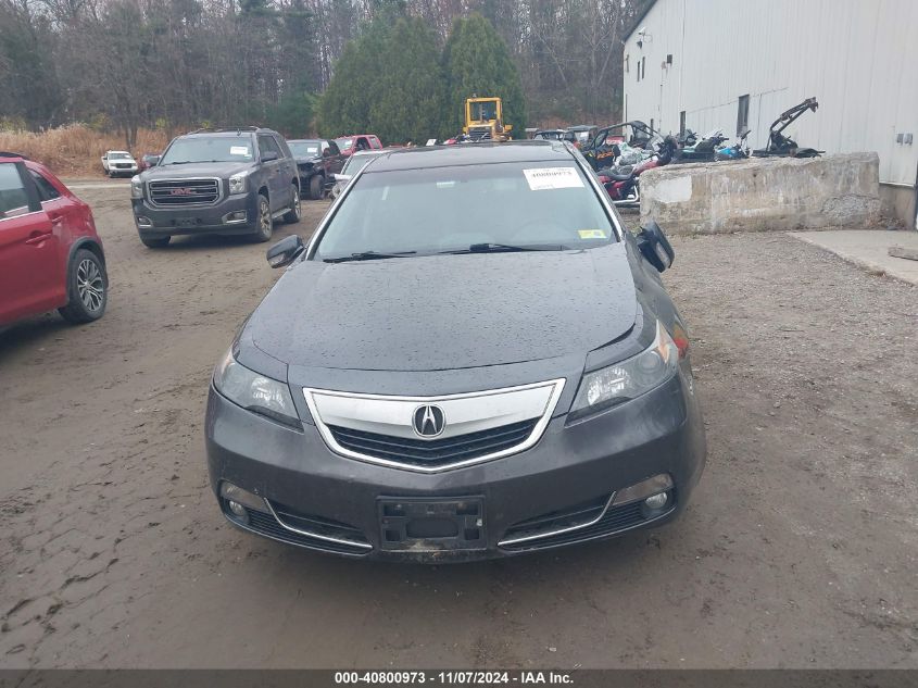 2012 Acura Tl 3.5 VIN: 19UUA8F21CA025835 Lot: 40800973