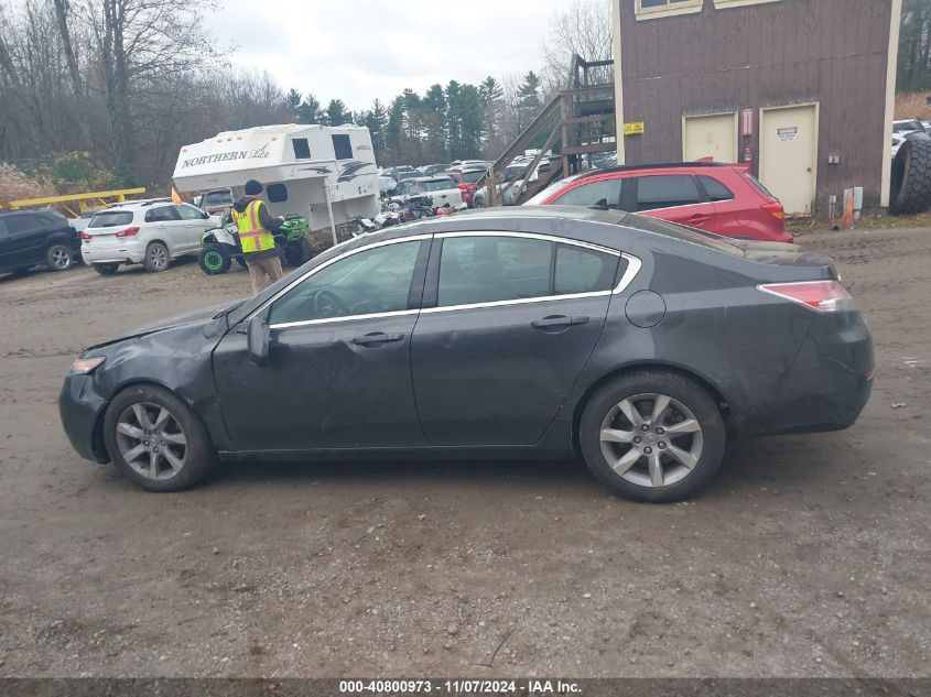 2012 Acura Tl 3.5 VIN: 19UUA8F21CA025835 Lot: 40800973