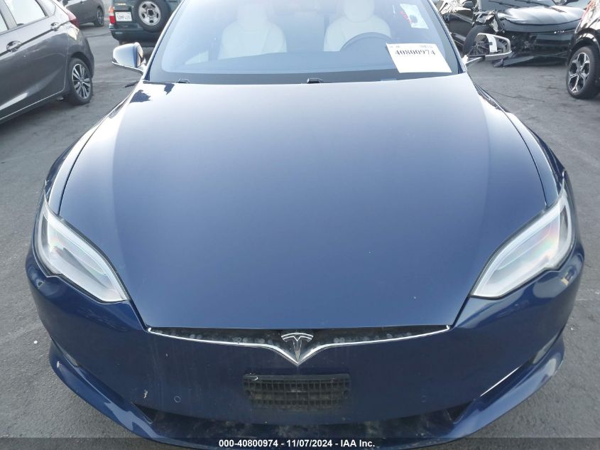 2018 Tesla Model S 100D/75D/P100D VIN: 5YJSA1E21JF249786 Lot: 40800974