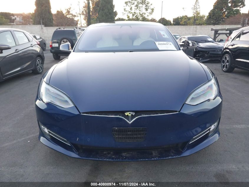 2018 Tesla Model S 100D/75D/P100D VIN: 5YJSA1E21JF249786 Lot: 40800974