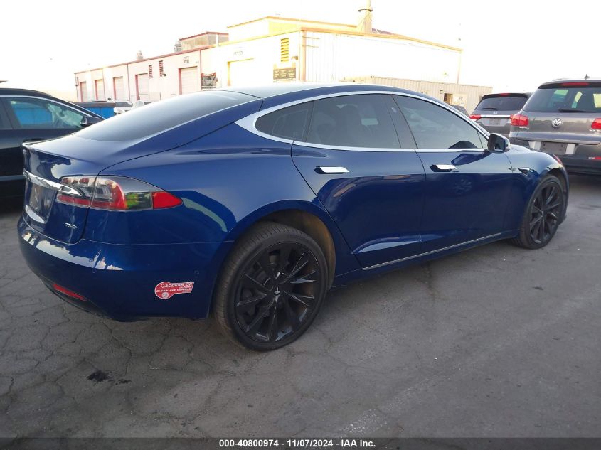 2018 Tesla Model S 100D/75D/P100D VIN: 5YJSA1E21JF249786 Lot: 40800974